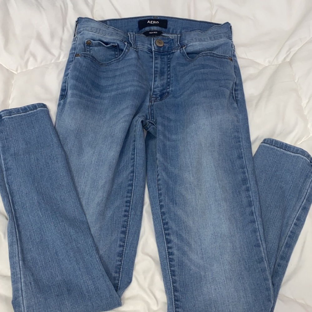 Aeropostale high rise skinny jeans